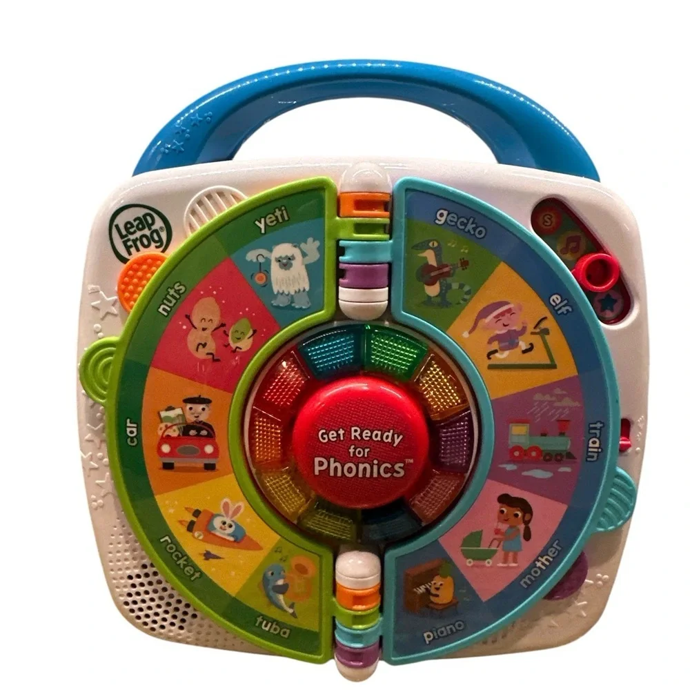 Leap Frog Get Ready For Phonics Spin Learn Interactive Word Sounds Learning TEST